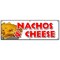 Signmission NACHOS & CHEESE BANNER SIGN snack melted mexican food tacos tex mex B-72 Nachos & Cheese - alternate 1